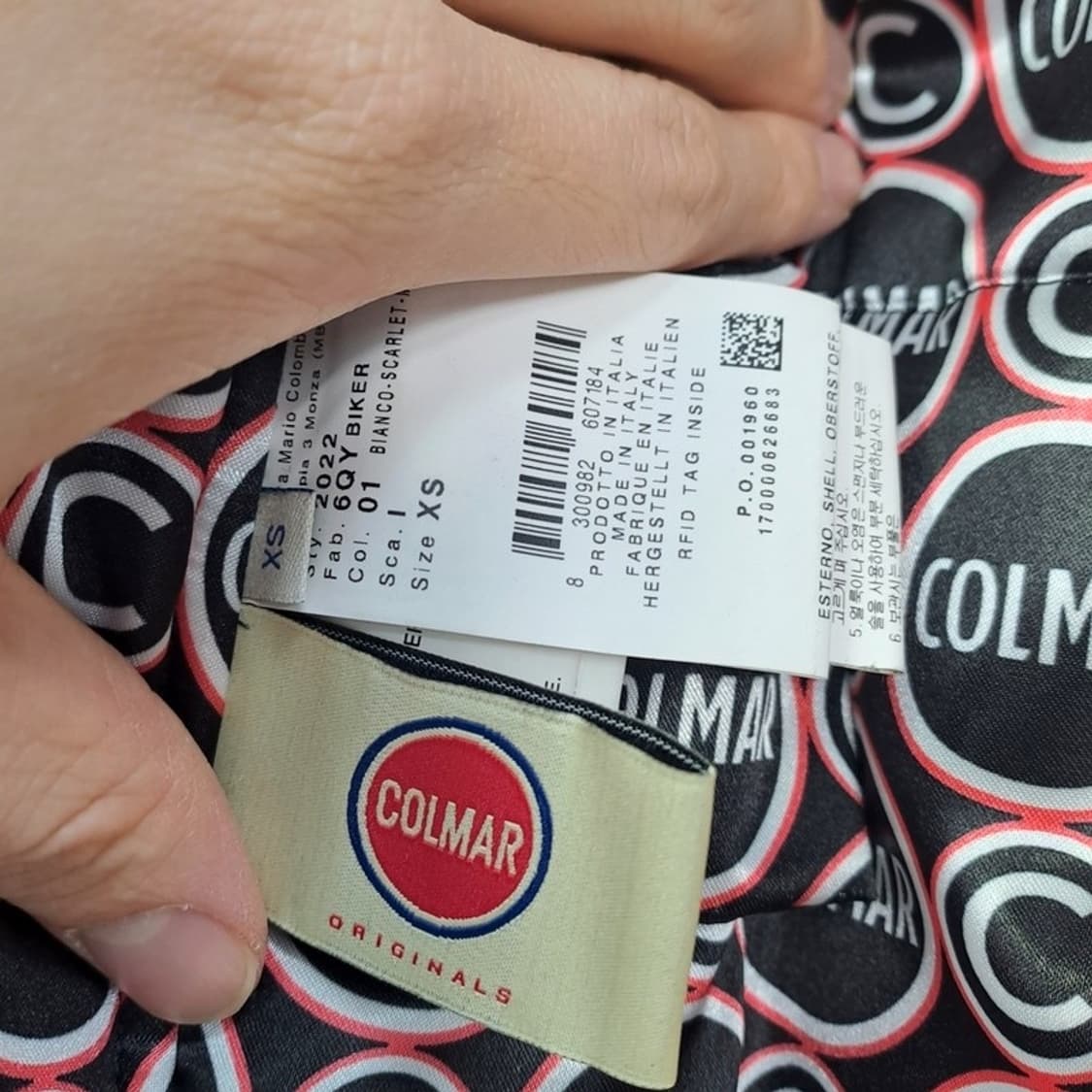 콜마 패치 스키패딩 상품이미지8