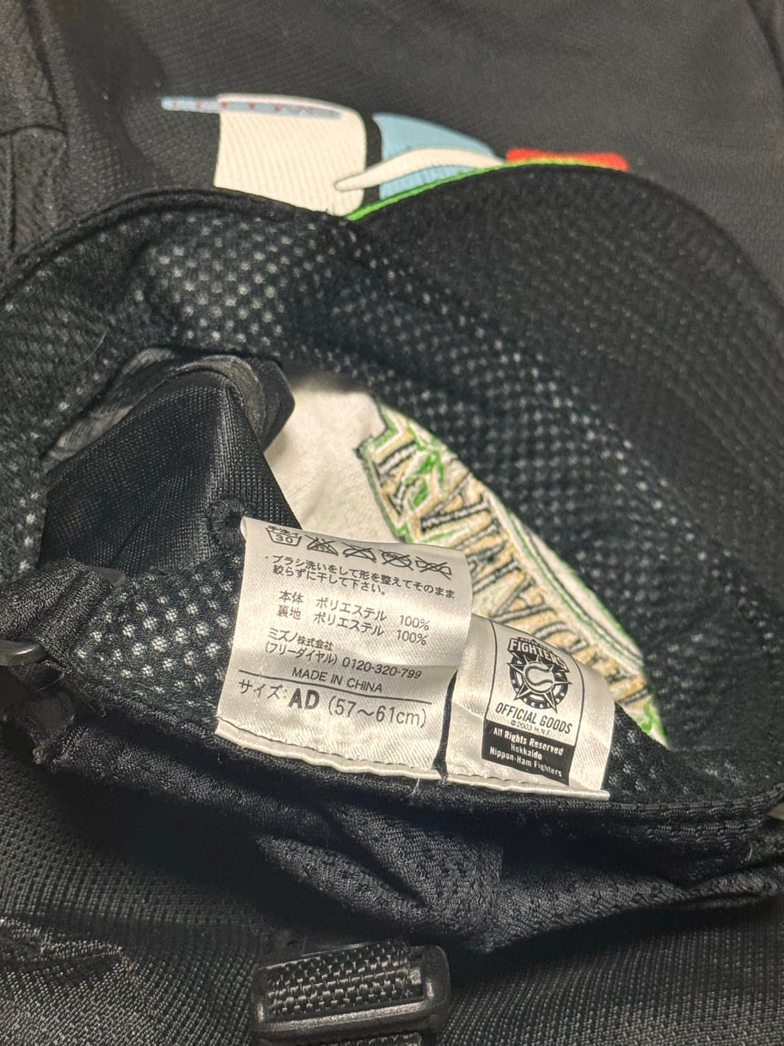 미즈노 홋카이도 일본 햄 가마가야 파이터스 모자 상품이미지3