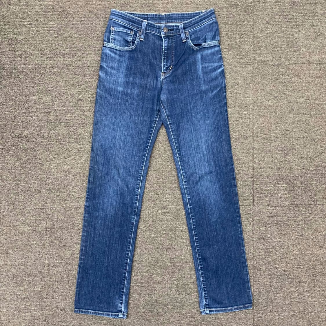 [26] 에드윈 썸씽 하이웨스트 스트레이트핏 데님팬츠 상품이미지3