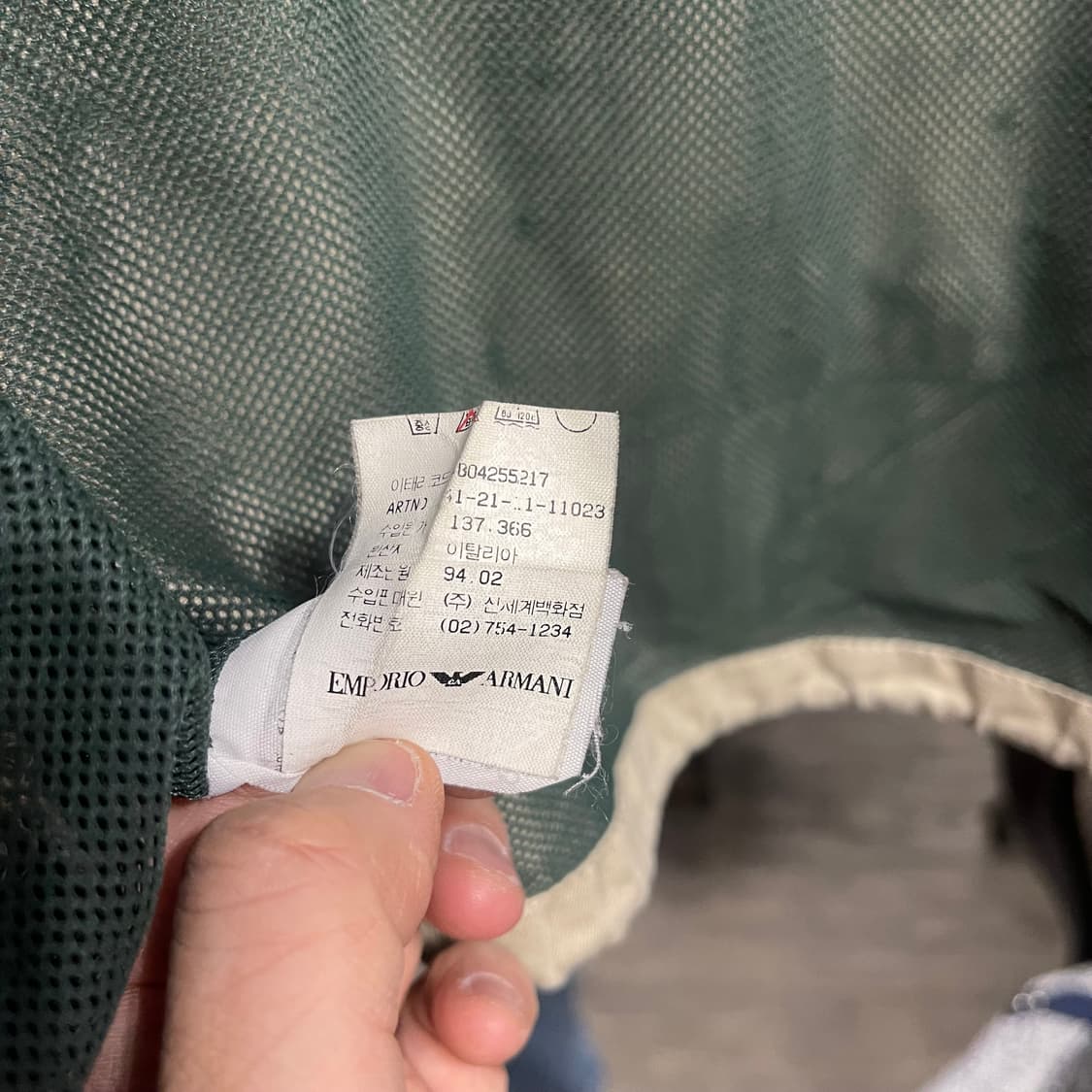  90's EMPORIO armani 유틸리티 자켓 상품이미지7