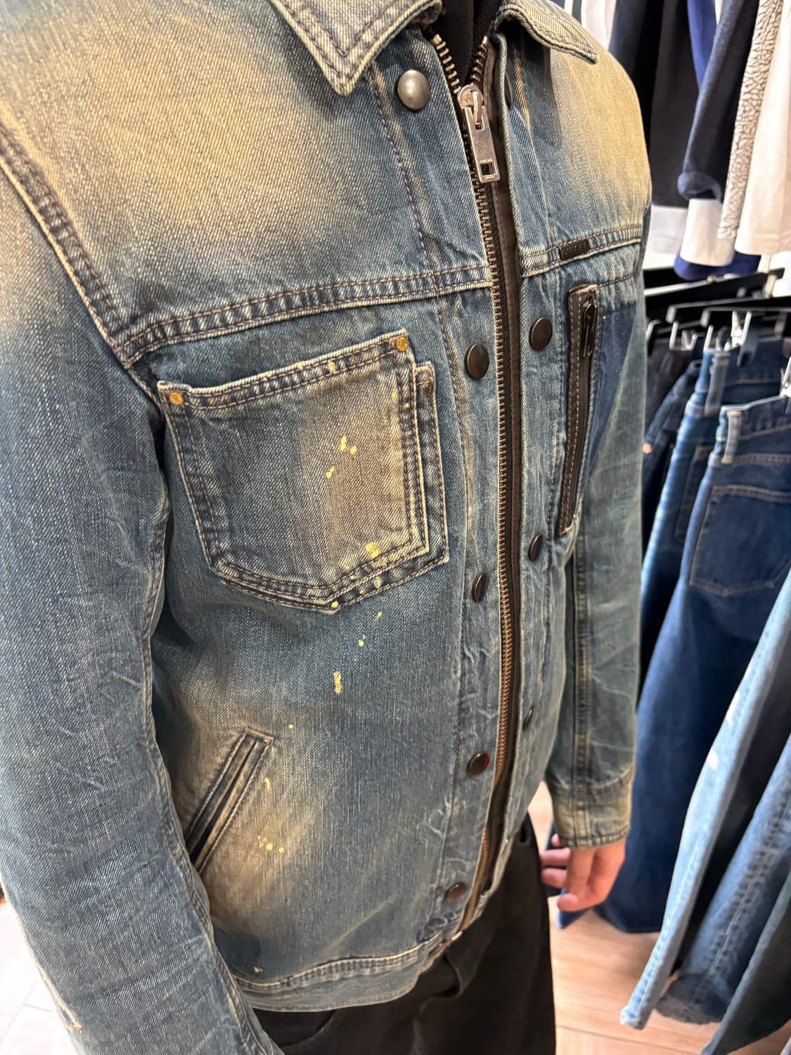 Diesel  데님 자켓 상품이미지4