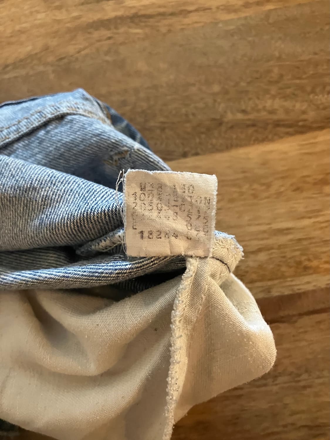 80s USA 빈티지 리바이스 505 데님 팬츠 상품이미지10