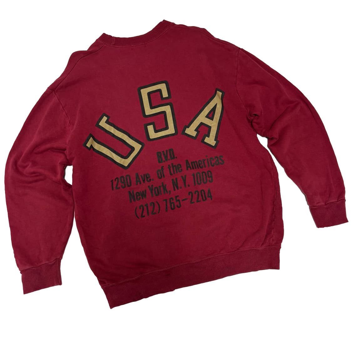 B.V.D. USA 아카이브 스웨셔츠 상품이미지1