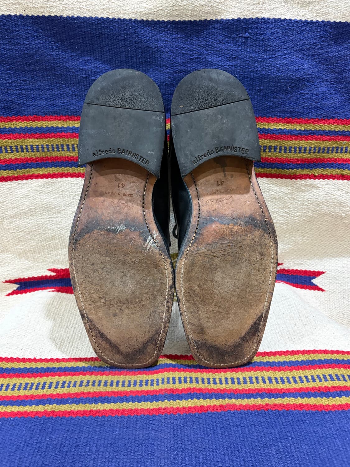 알프레도 바니스터 스퀘어 토 롱힐 더비 슈즈 상품이미지6