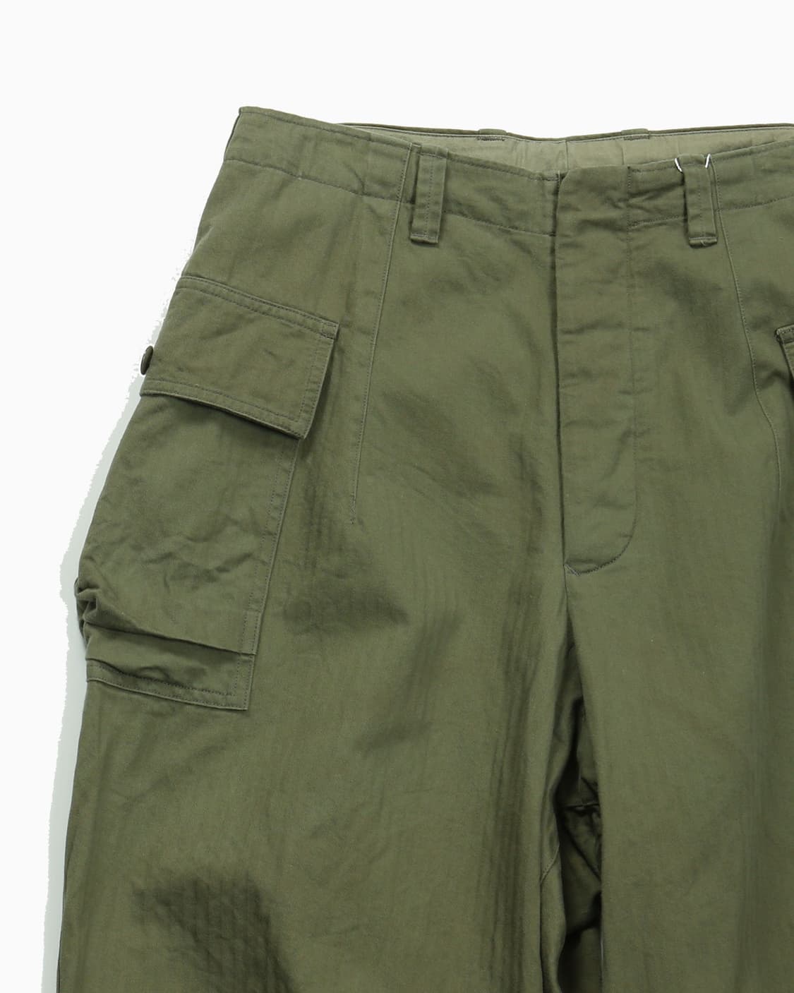 하버색 해링본 카고팬츠 상품이미지5