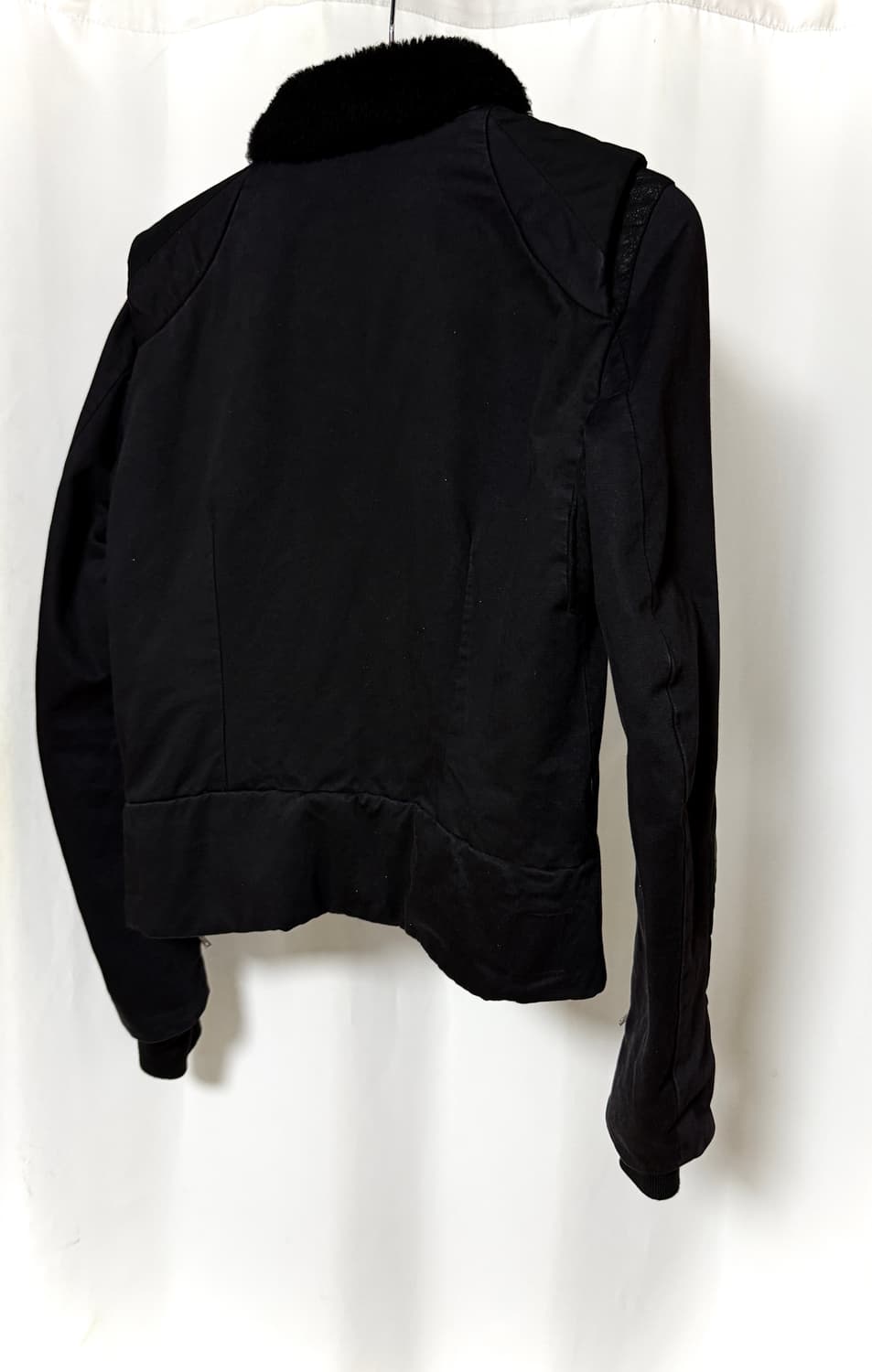 릭오웬스 07 FW 샘플 밀리터리 레더 Mix 봄버 자켓 상품이미지6