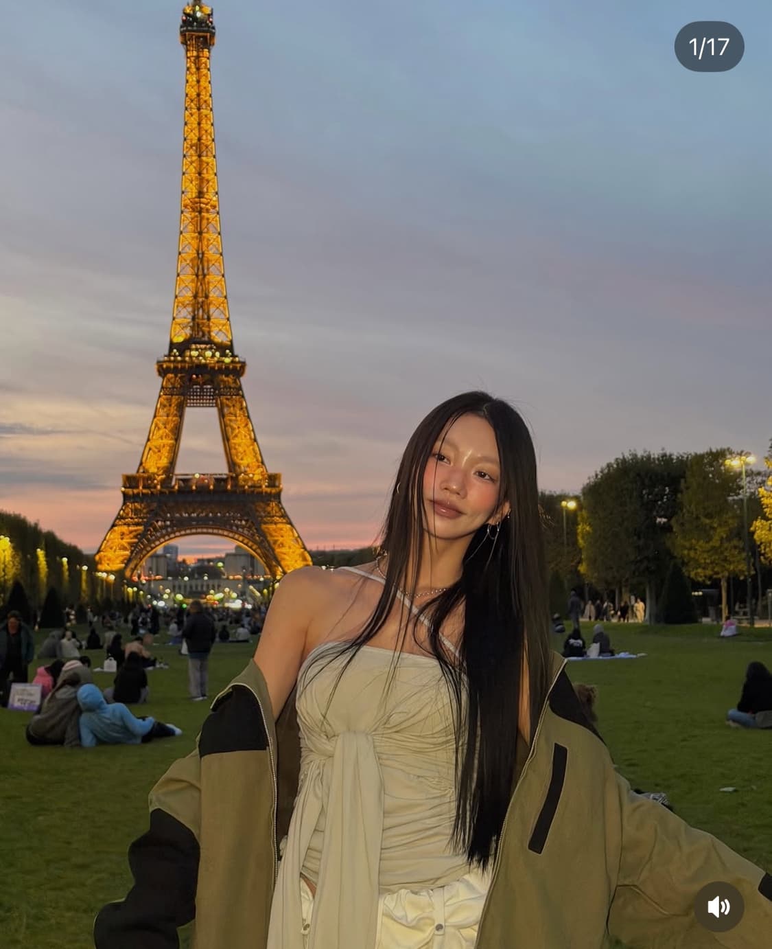 [설쁘 착용] 세릭 CERRIC 콘트래스트 트랙 점퍼 카키 2 상품이미지1