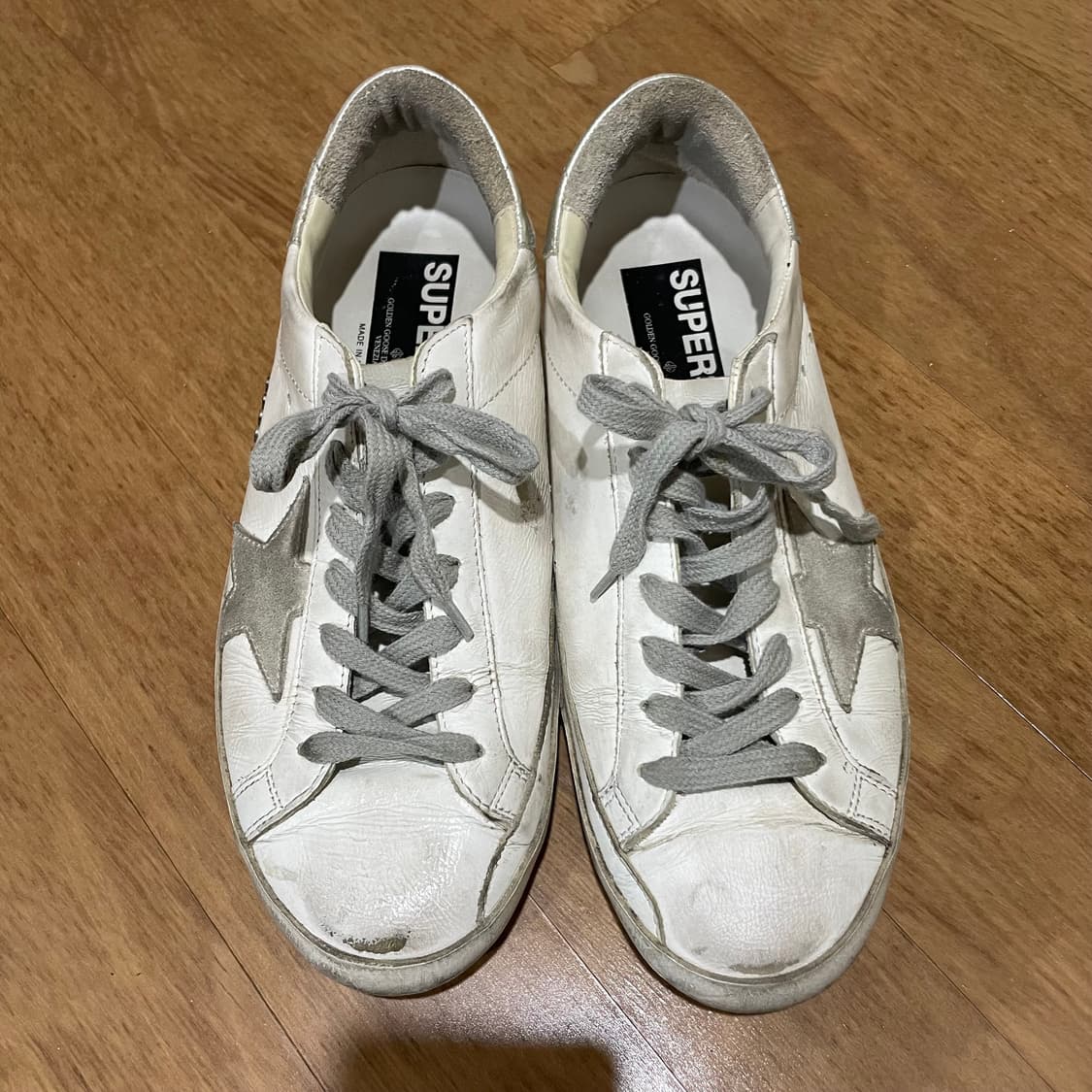 골든구스 슈퍼스타 화이트 스니커즈 265 상품이미지2