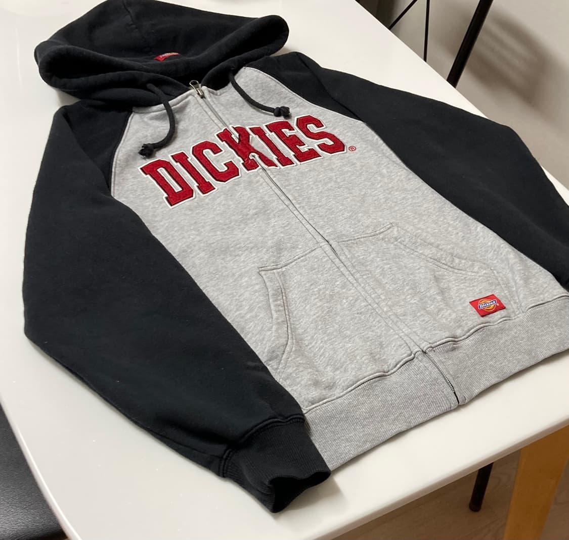 디키즈 배색 후드집업 (90)S사이즈 상품이미지1