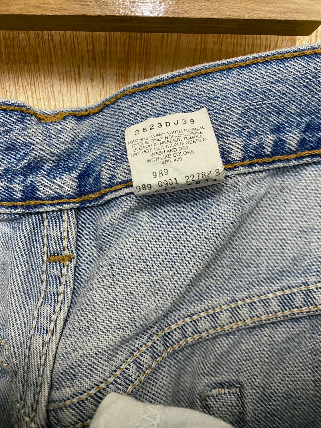 00's LEVI'S 550 denim pants 리바이스 루즈핏 데님 상품이미지10