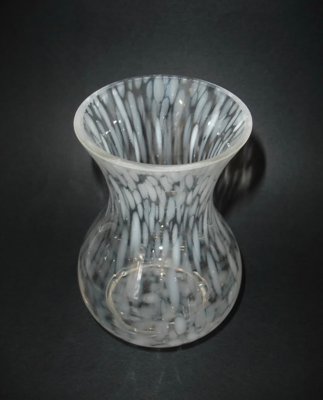 White wave vase  유리화병 상품이미지2