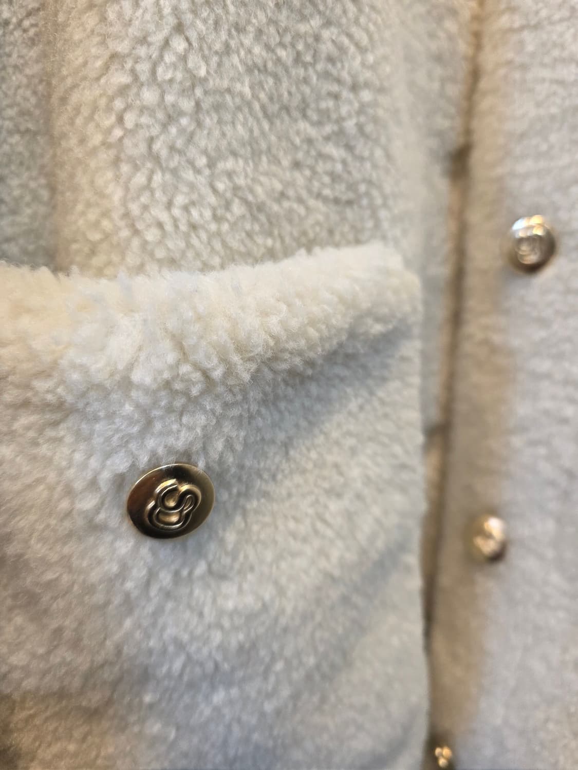 SJ SJ 아이보리 뽀글이 자켓 상품이미지3