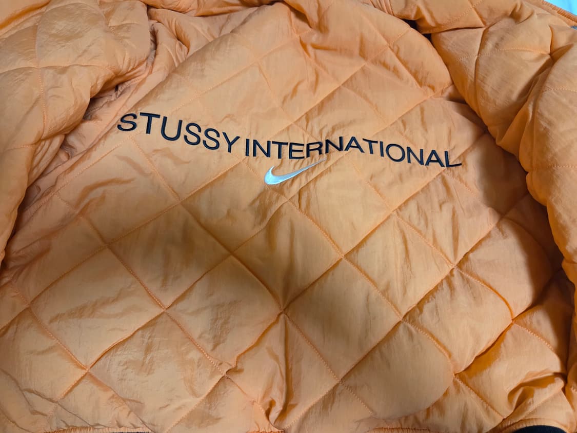 나이키x스투시 리버시블 자켓 올리브 L사이즈 팝니다 상품이미지6