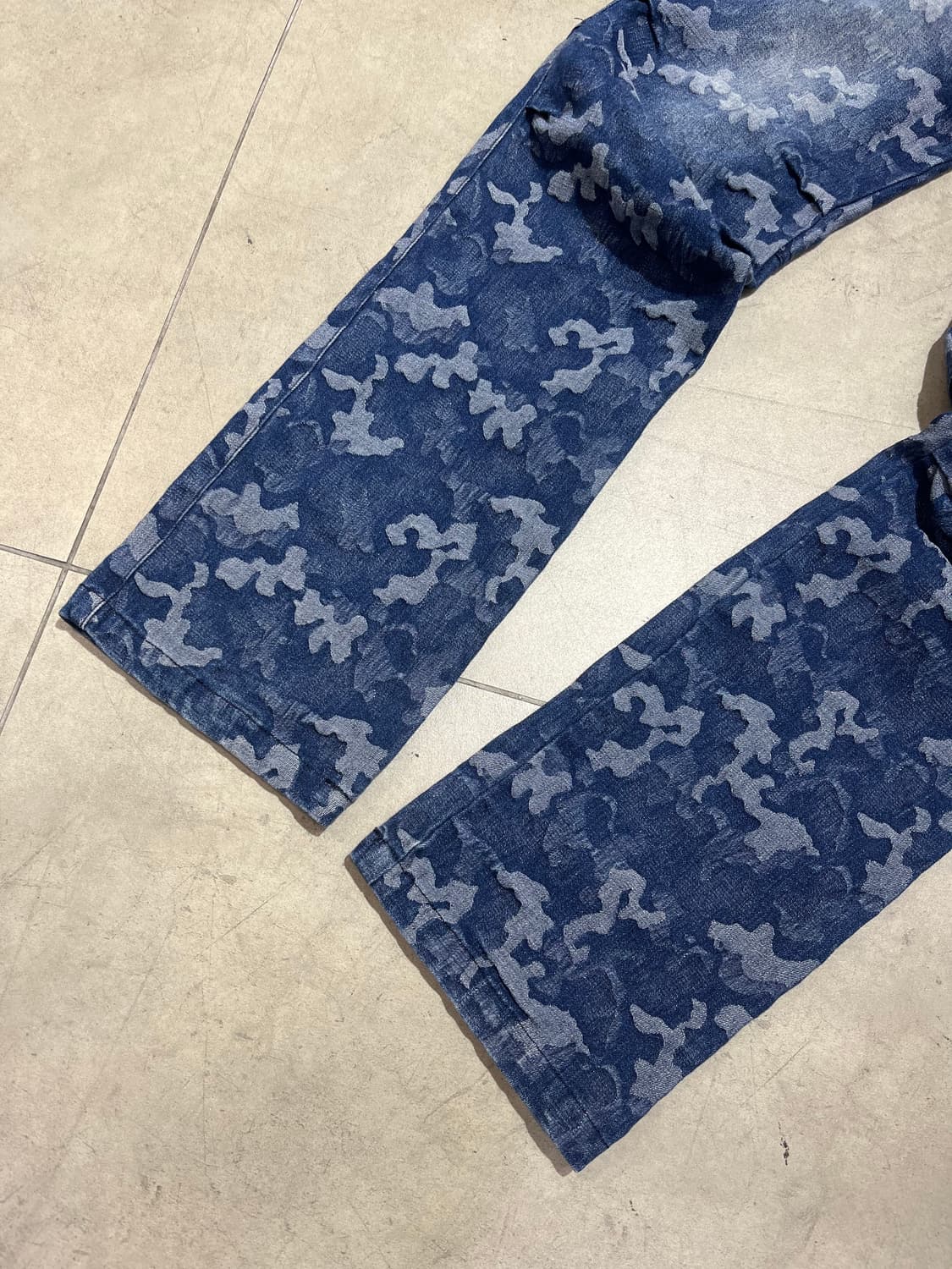 In the attic homme 데님 카고 팬츠 상품이미지2