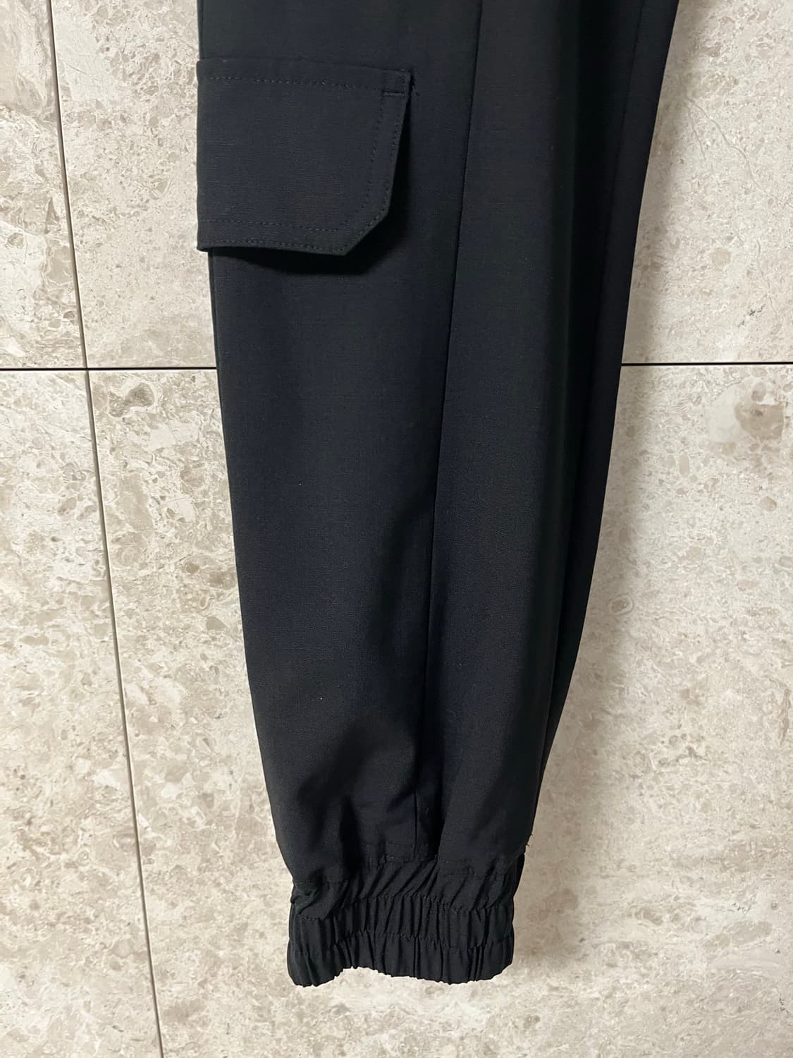 juun.j 블랙 카고 조거팬츠 46(32인치) 정품 상품이미지5