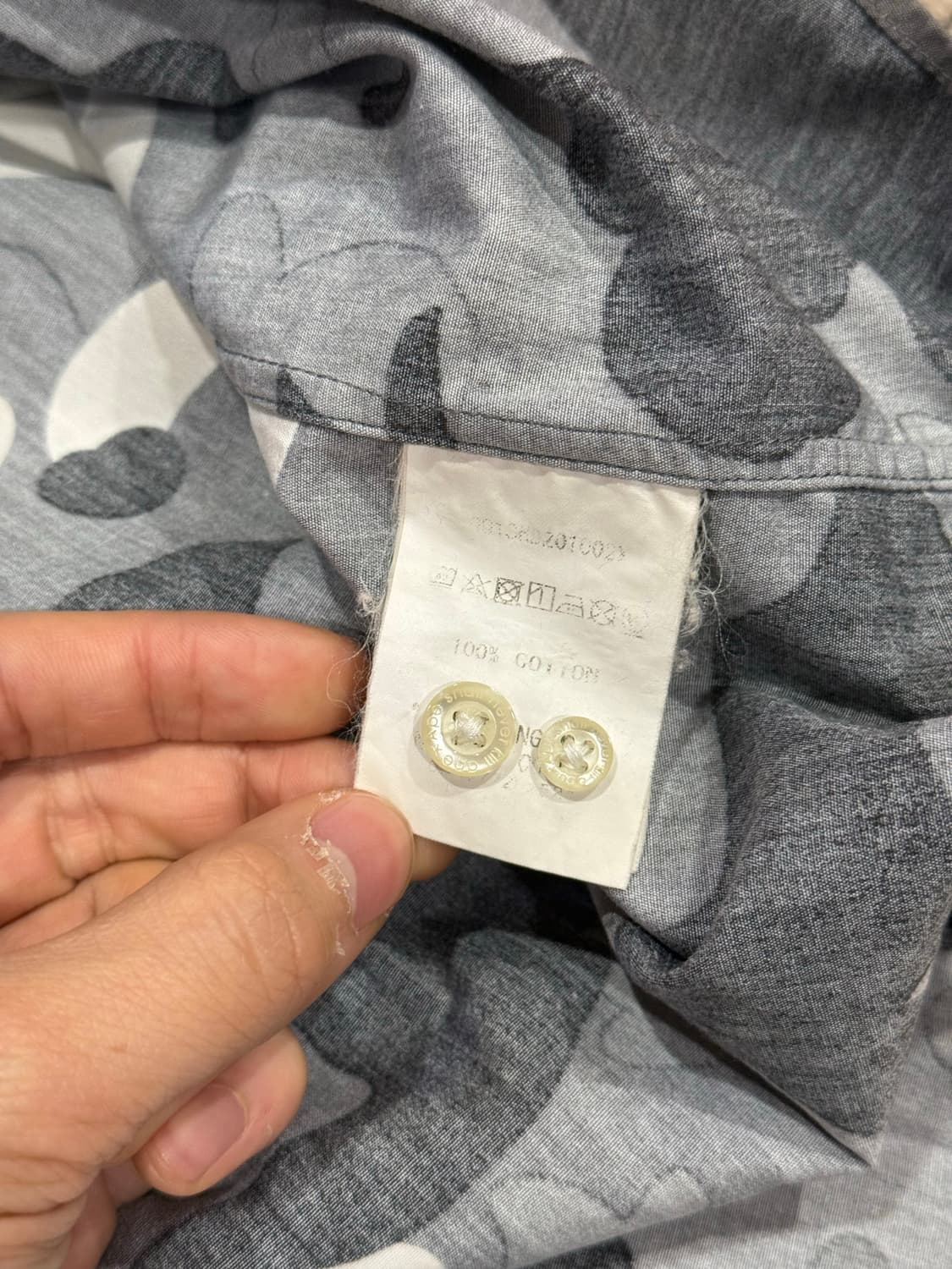 베이프 시티카모 BD 셔츠 L사이즈 상품이미지6