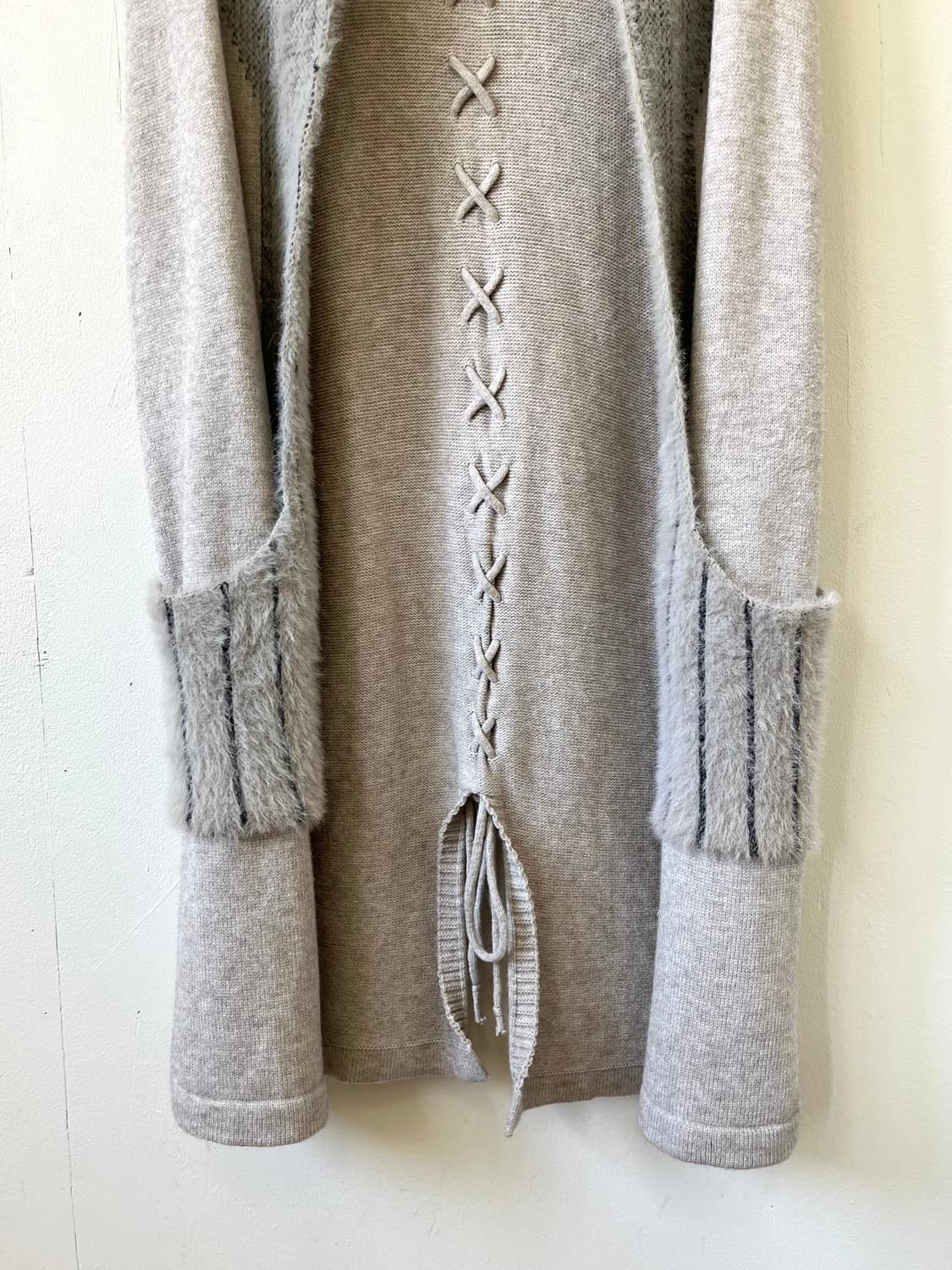 T’S COLLECTION 오트밀 롱 가디건 상품이미지2