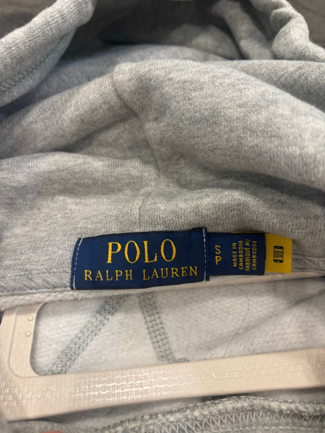 (s) 폴로랄프로렌 RL플리스 후디 그레이 상품이미지3