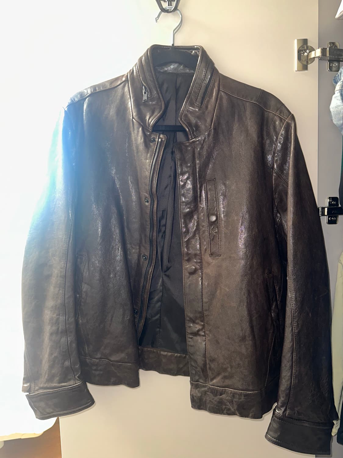 sieg 시에그 빈티지 레더자켓 상품이미지2