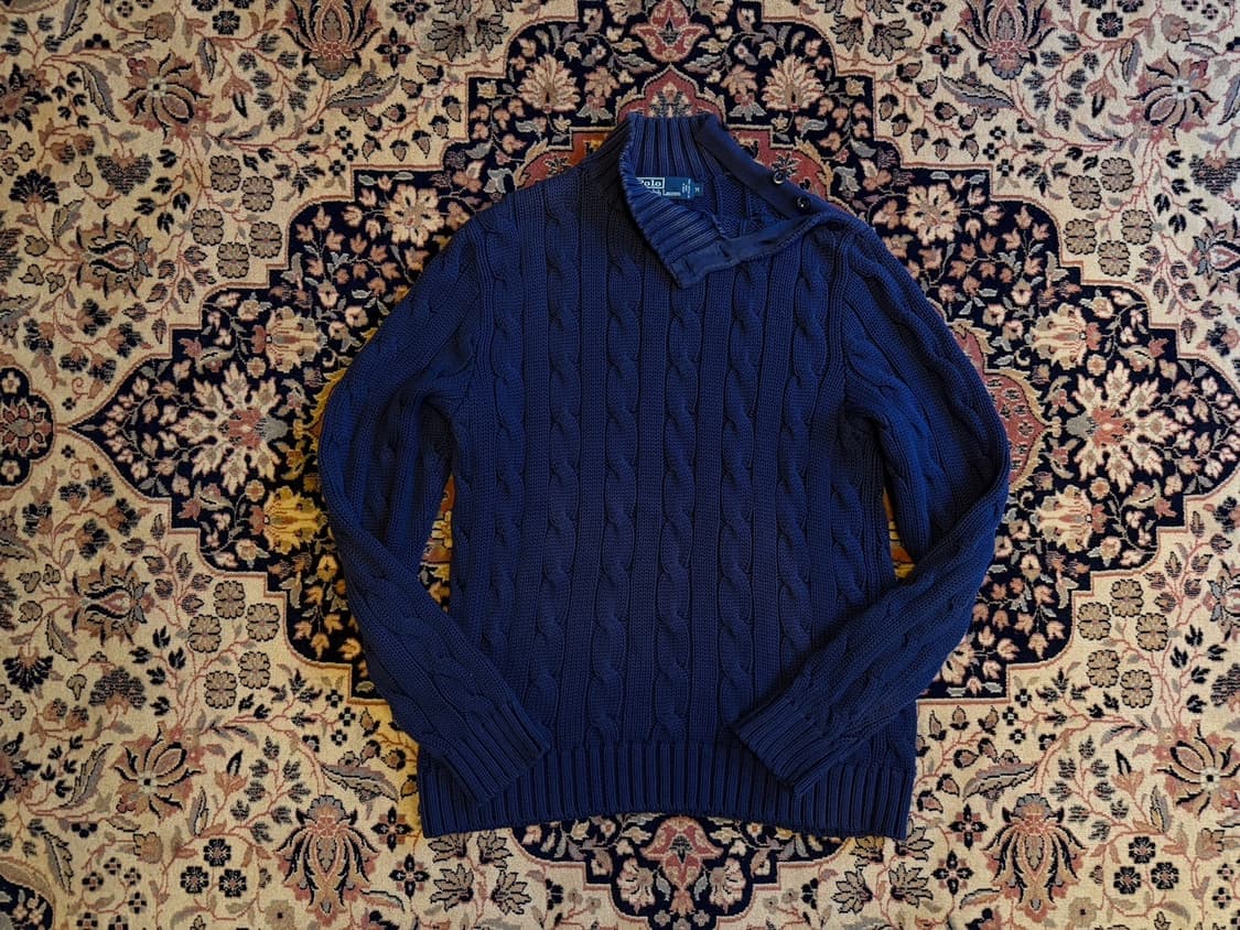 폴로 랄프로렌 모호크넥 니트 100~103 상품이미지1