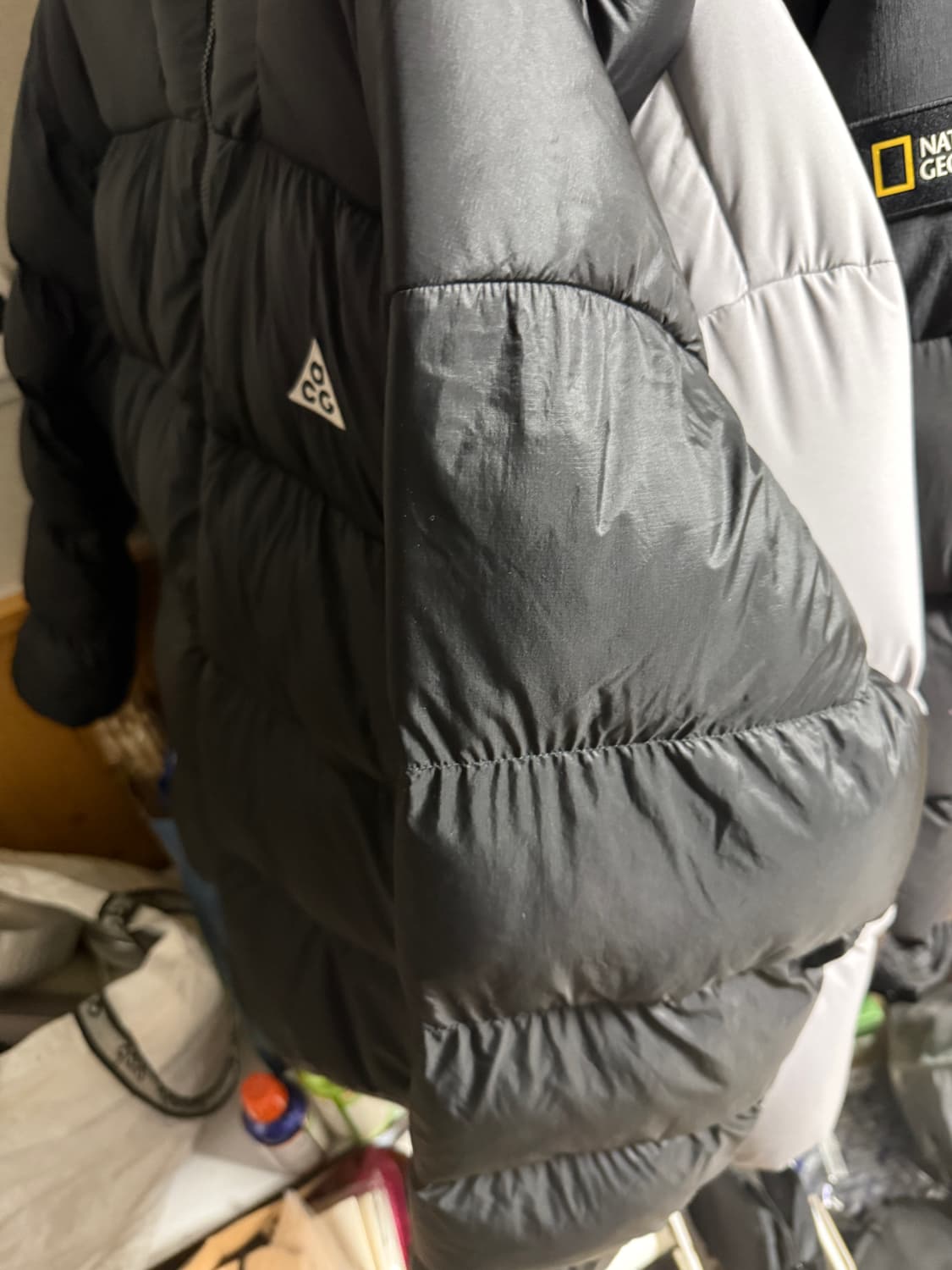 나이키 ACG 루나 레이크 패딩 구형 블랙 XL 상품이미지8