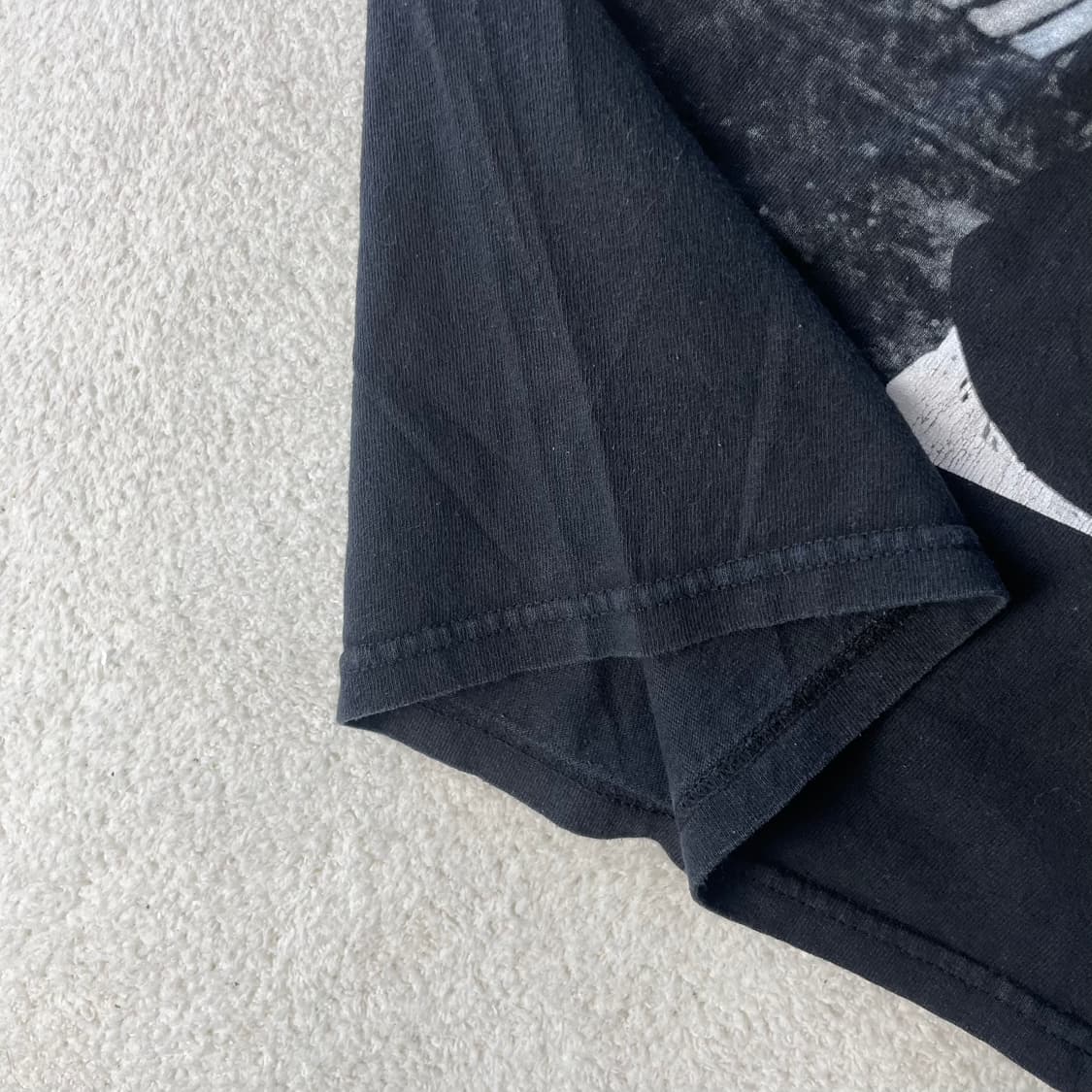 투팍 빈티지 힙합 프린팅 반팔티셔츠  상품이미지4