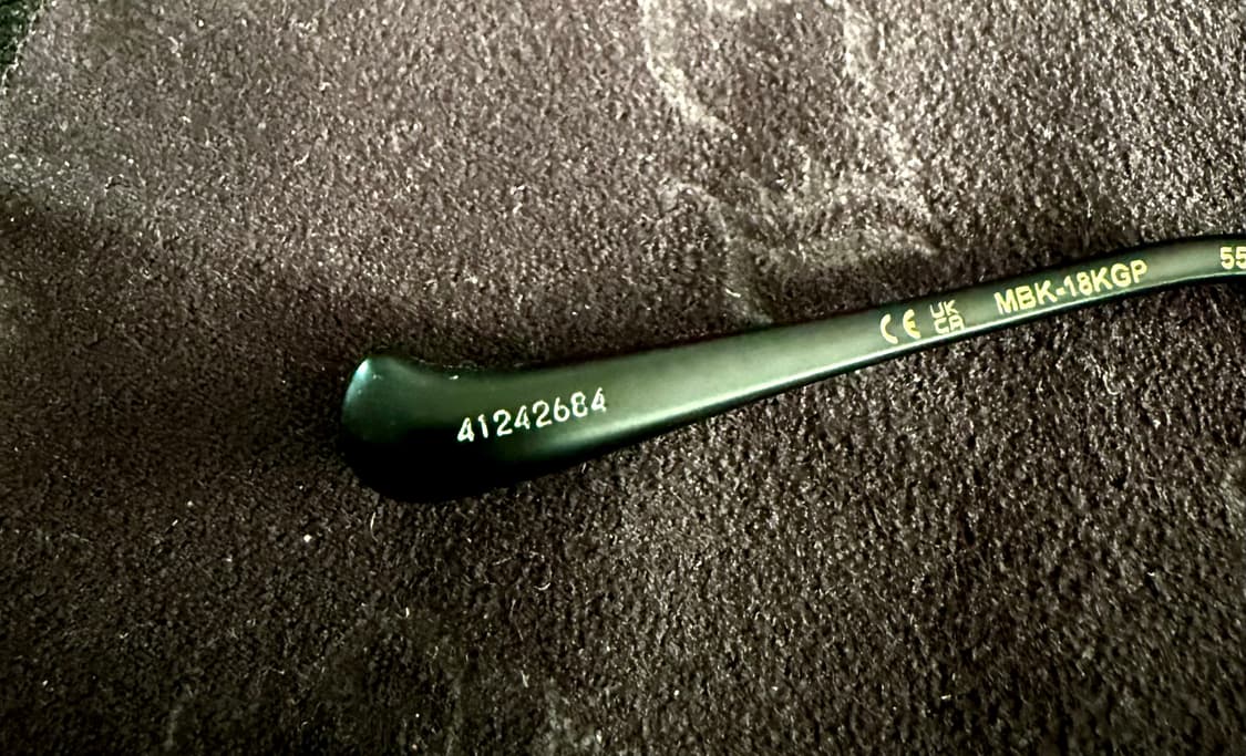 크롬하츠 필스3  MBK/18KGP 안경 상품이미지9