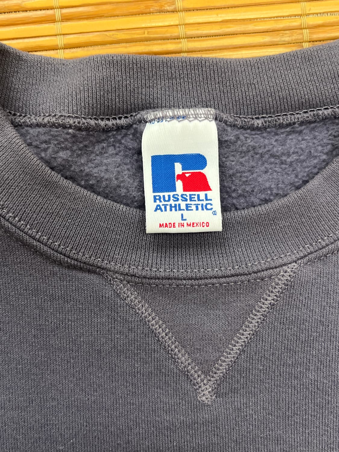 러셀 90s 스웻셔츠 맨투맨 라벤더 퍼플 상품이미지4