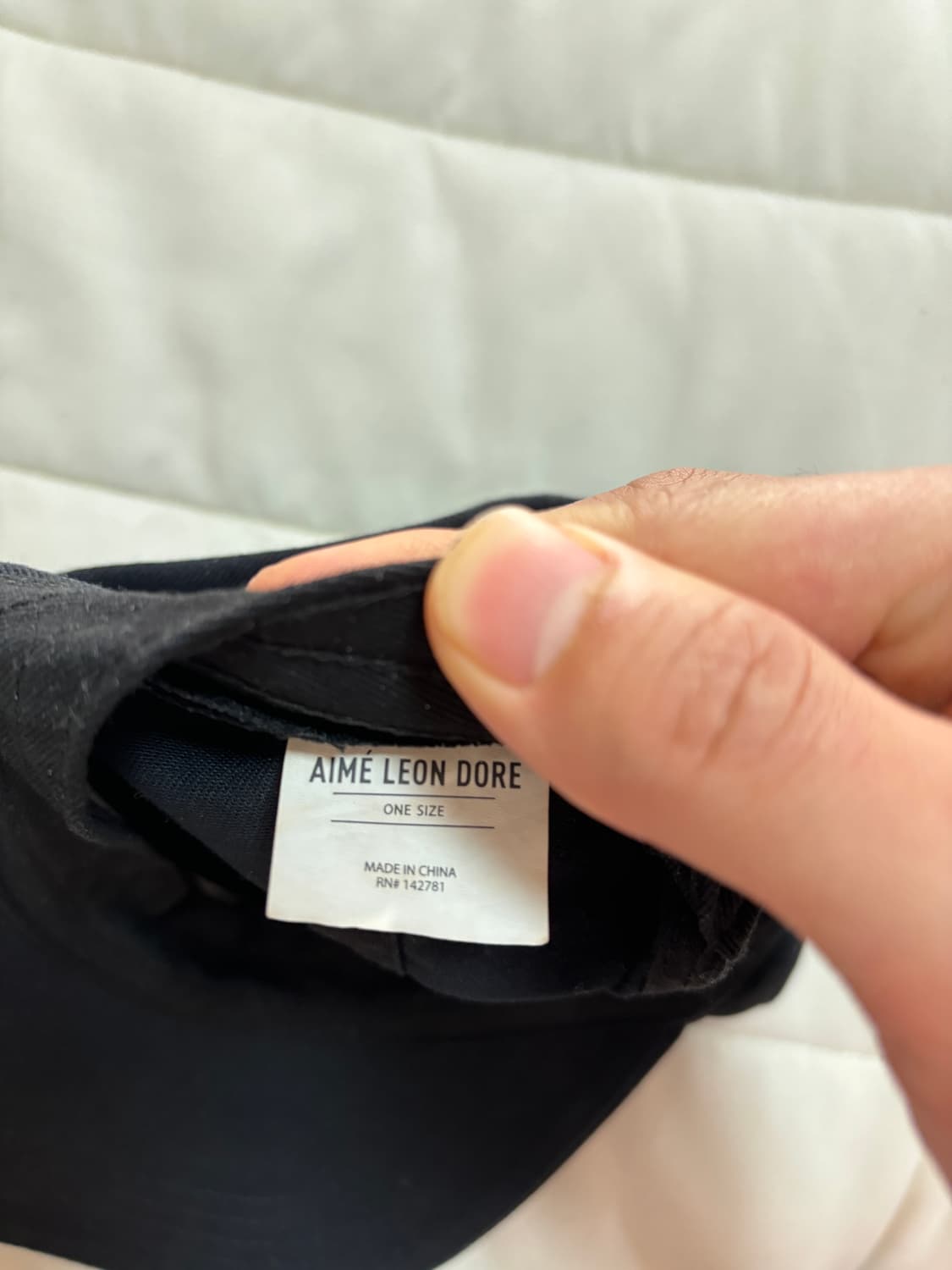 에임레온도르 볼캡블랙 상품이미지4