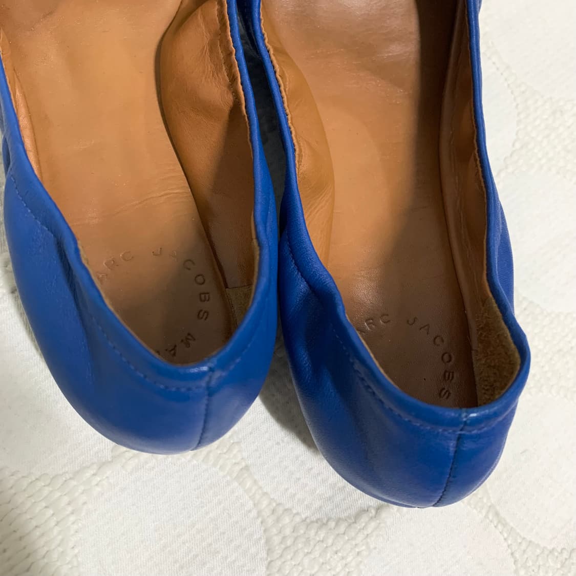 마크 바이 마크 제이콥스 블루 레더 마우스 플랫 슈즈 상품이미지7