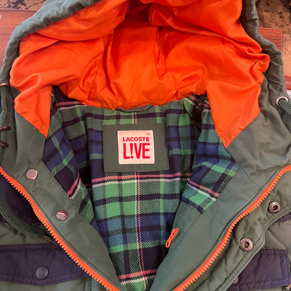 라코스테 면 다운 점퍼 상품이미지4