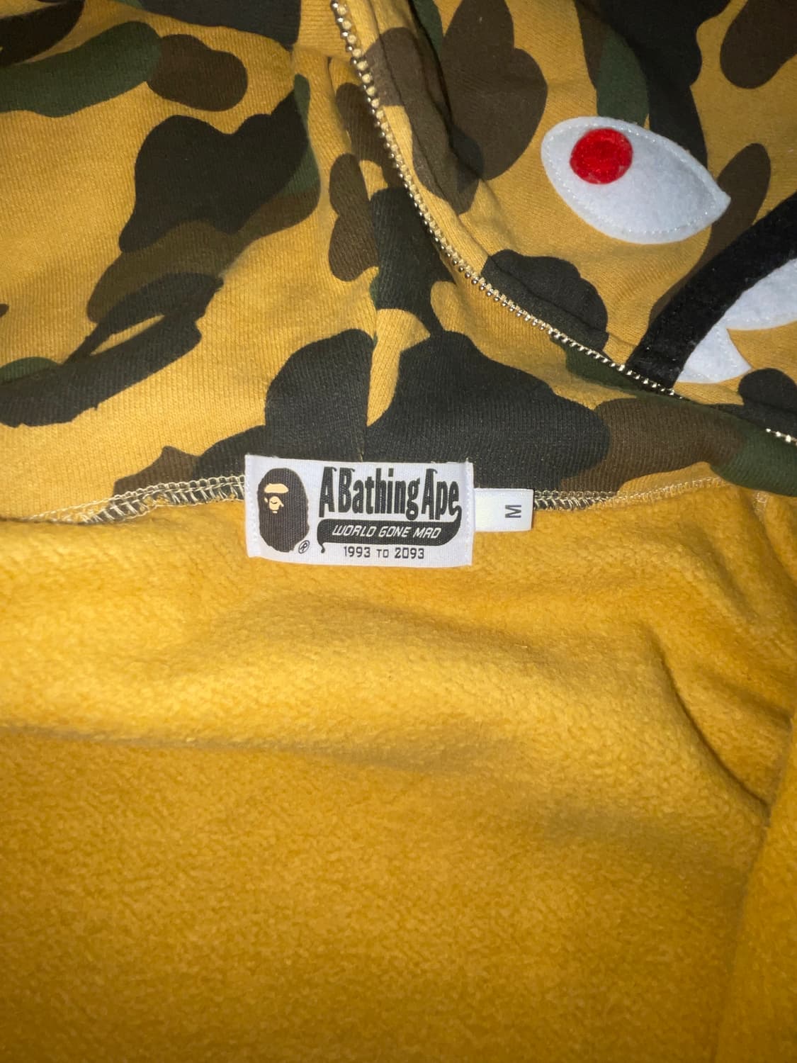 베이프 샤크후드 황계 M 상품이미지3