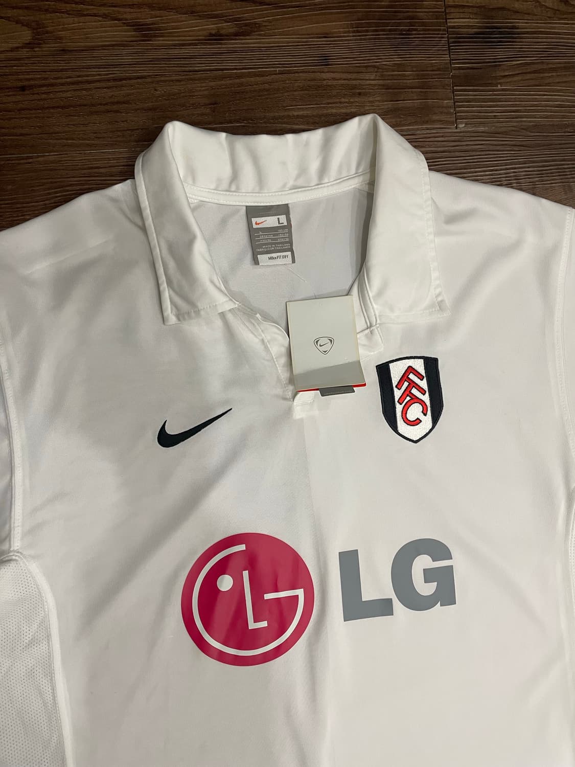 07-08 나이키 풀럼 FC 희귀 반팔 홈 유니폼 상품이미지2