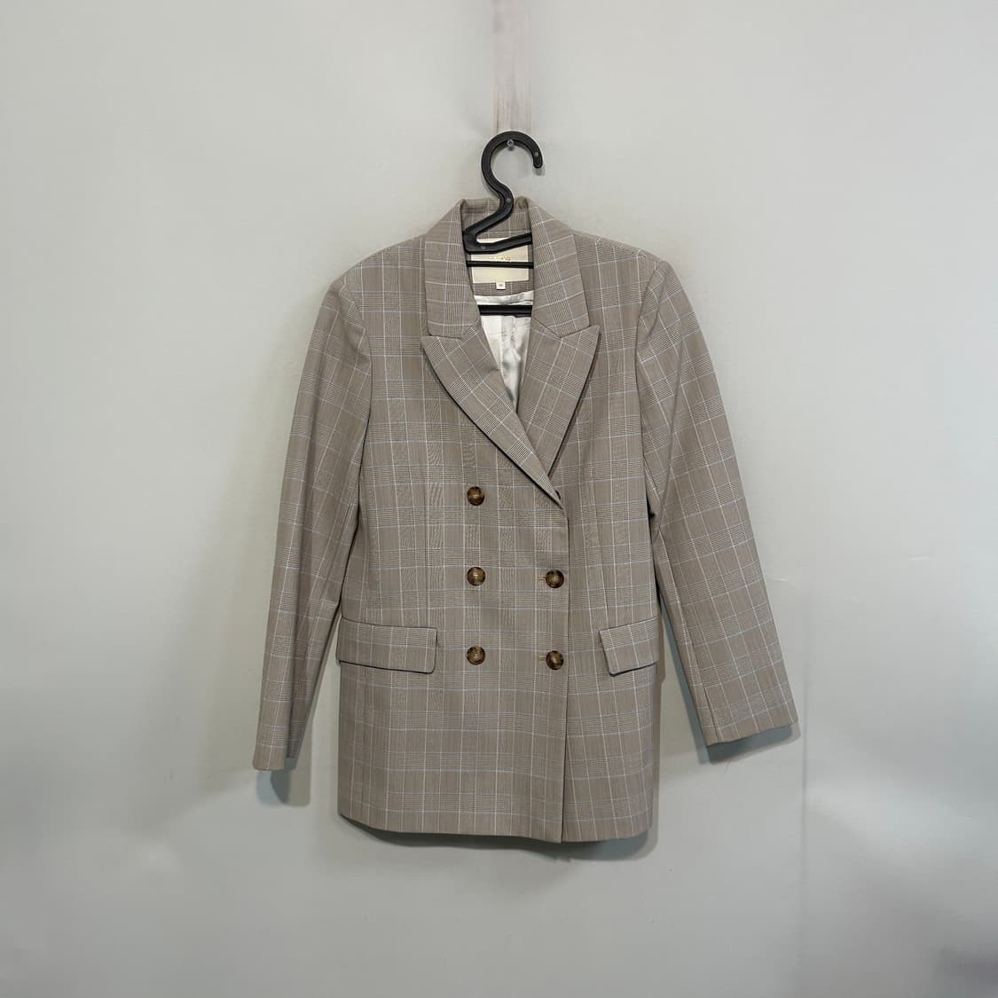 마쥬 여성 체크 자켓 38  상품이미지1