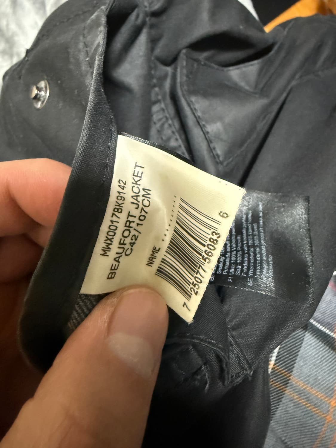 바버자켓팝니다  상품이미지5