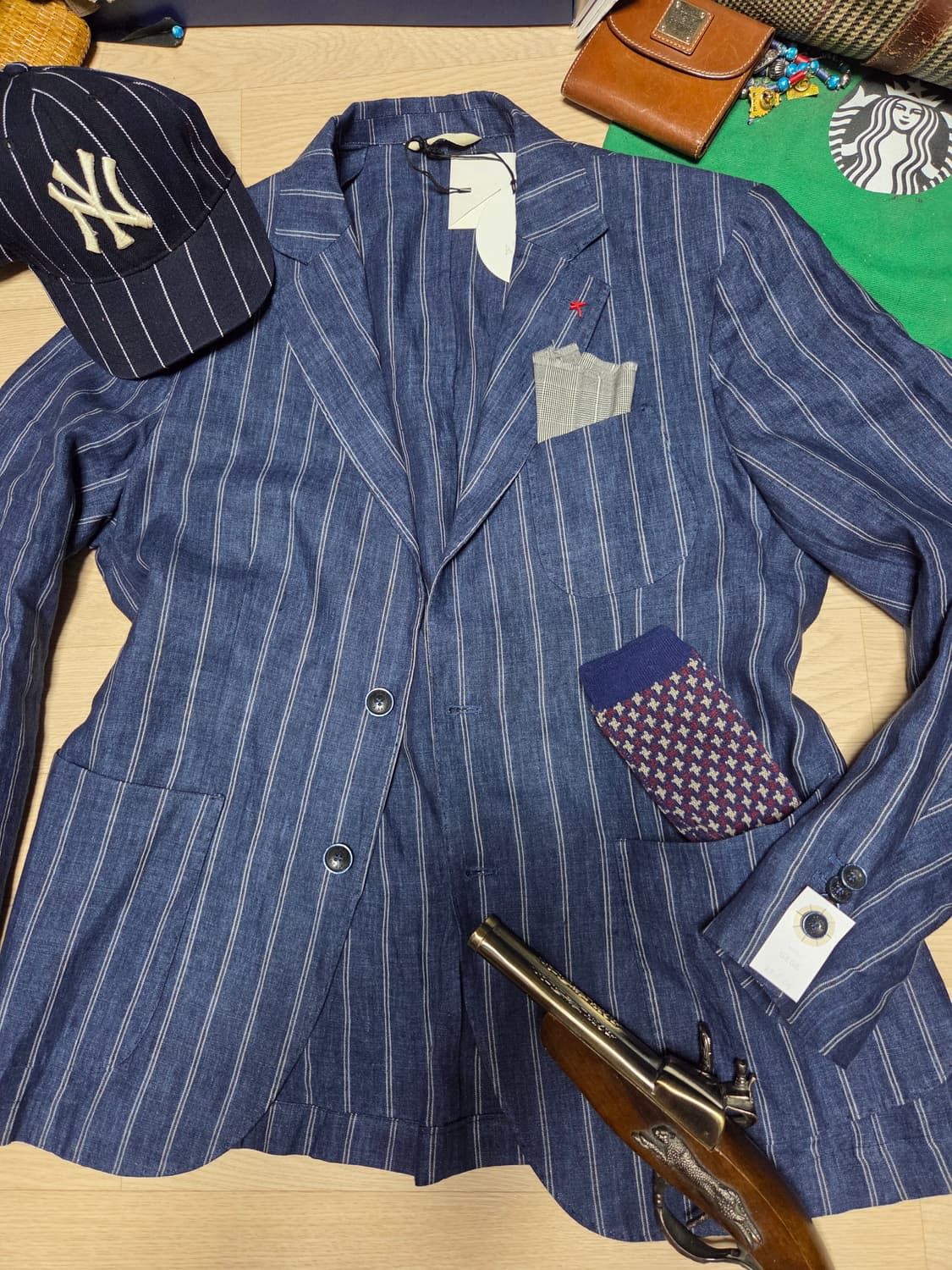 (새상품)(ITALY)Atpco 자켓 블레이저 수트 정장 상품이미지2