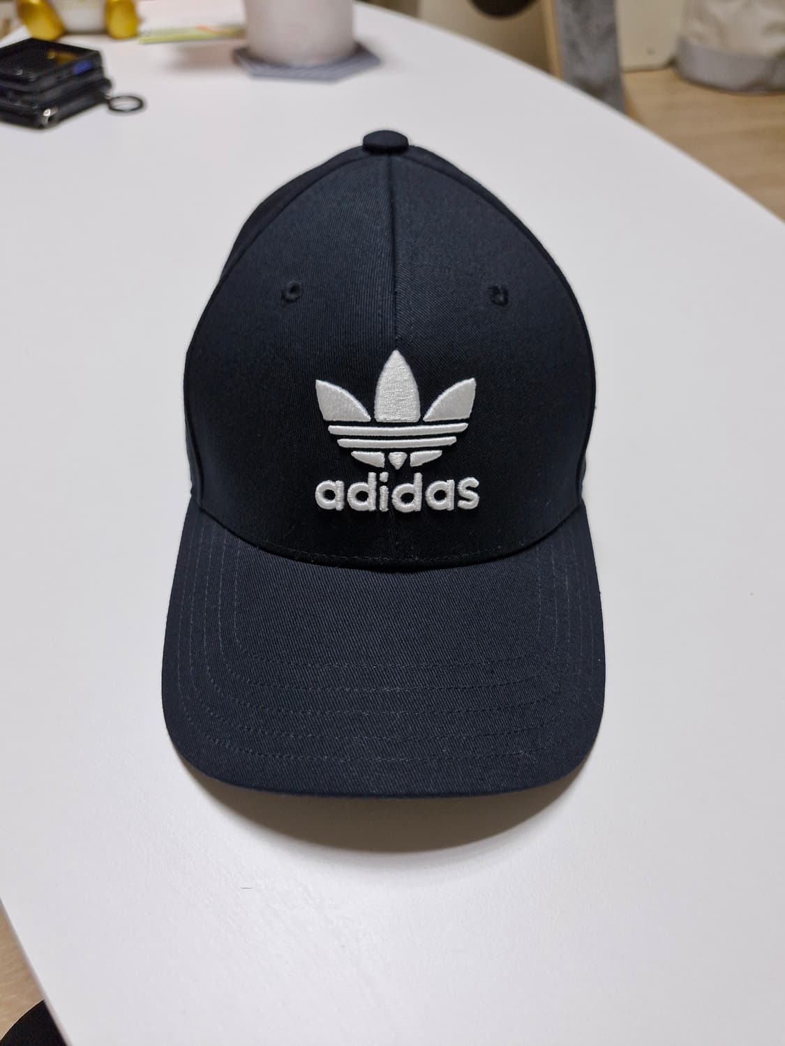 아디다스 블랙 볼캡 모자 상품이미지1