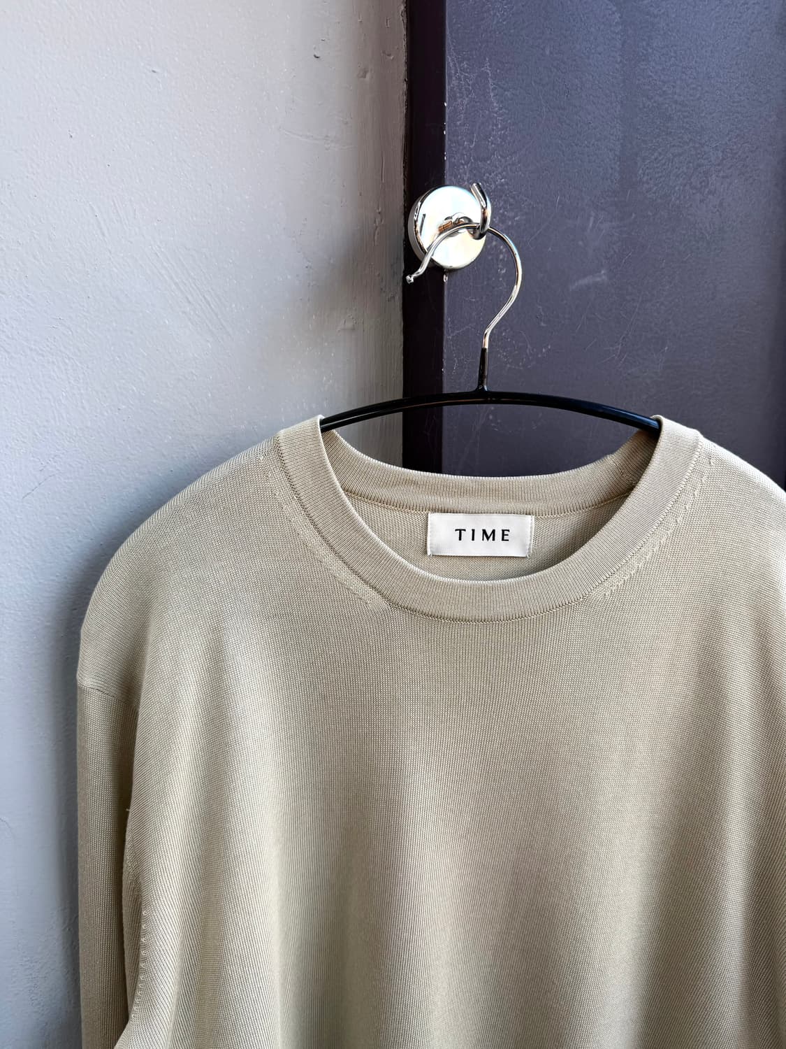 100/ 타임옴므 23FW 견 니트 상품이미지3