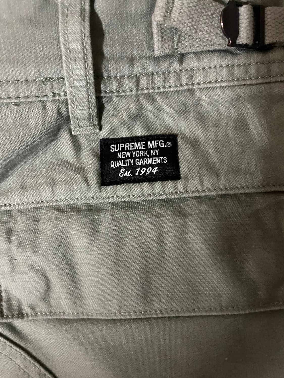 슈프림 24ss 카고팬츠 올리브 상품이미지2