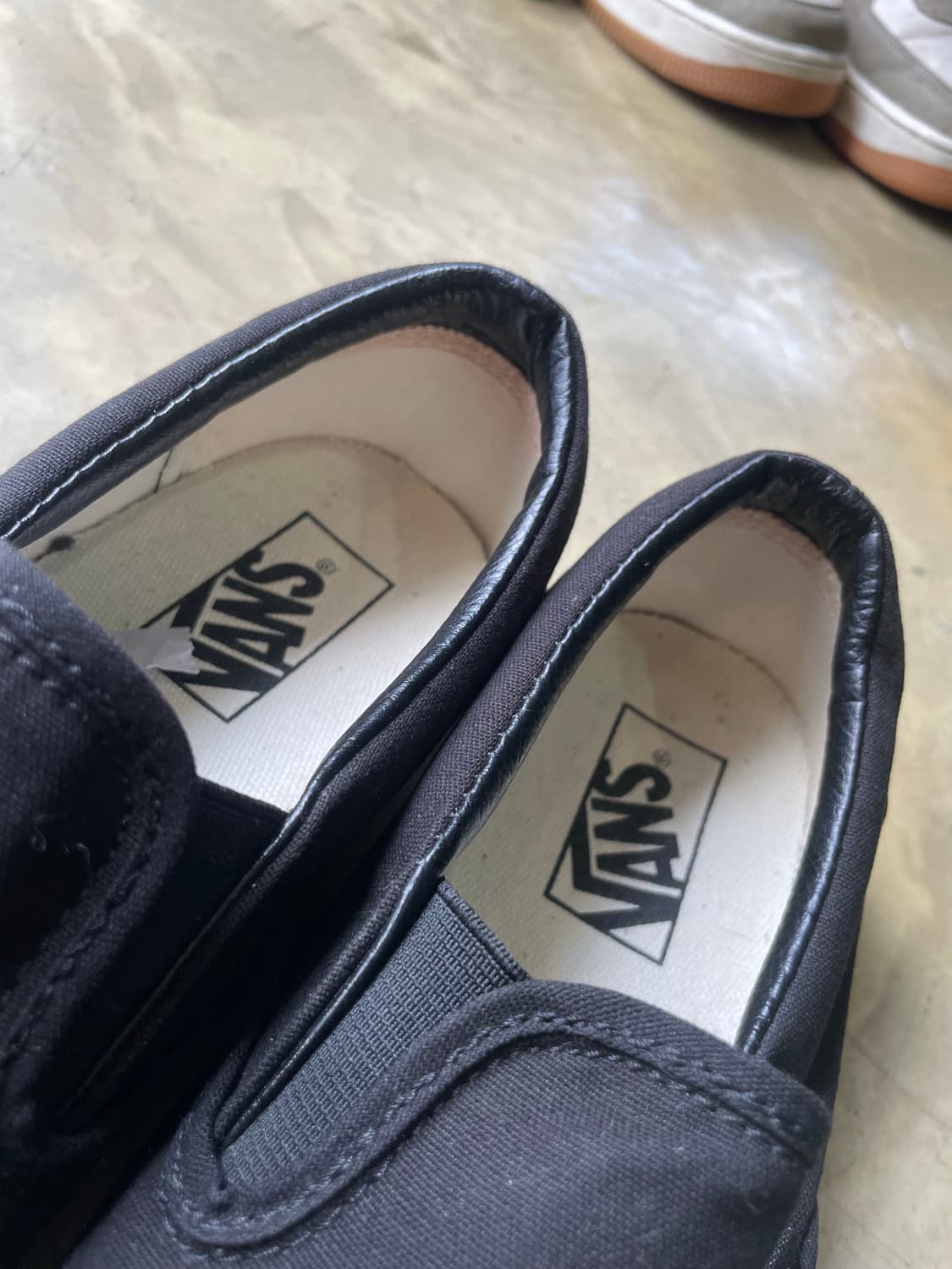 Vans 슬립온 블랙 265 상품이미지7