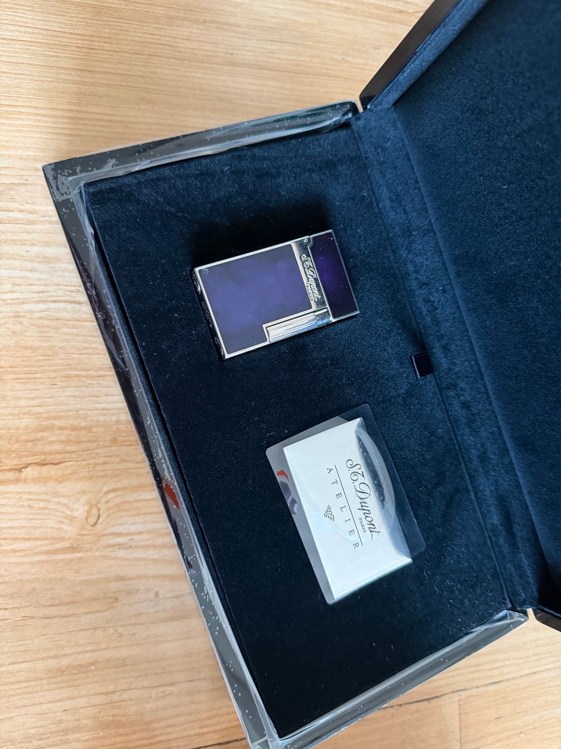 S.T. Dupont 라이터 퍼플 듀퐁 라인2 아뜰리에 016260 상품이미지3