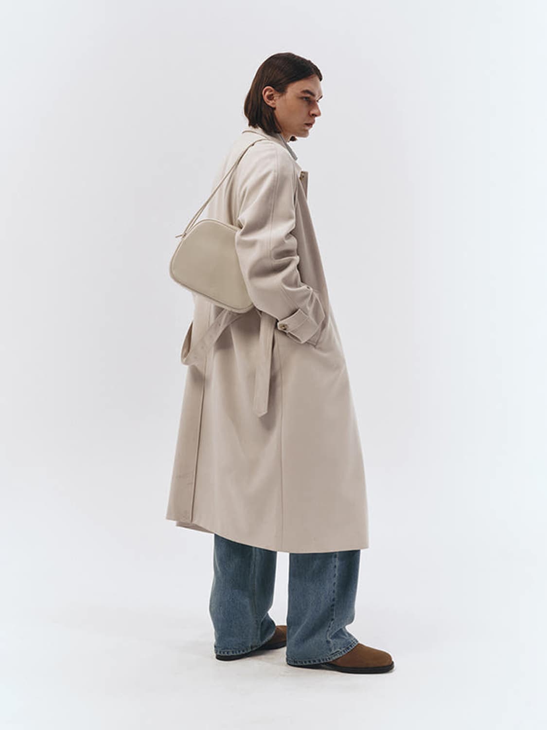 DUNST PEBBLE LEATHER BAG 던스트 레더 숄더백 가방 상품이미지2