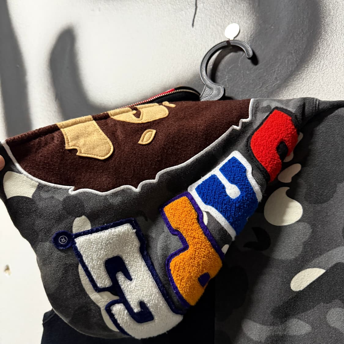 정품 베이프 시티카모 타이거 에이프 아수라 풀 집업 후디 상품이미지6