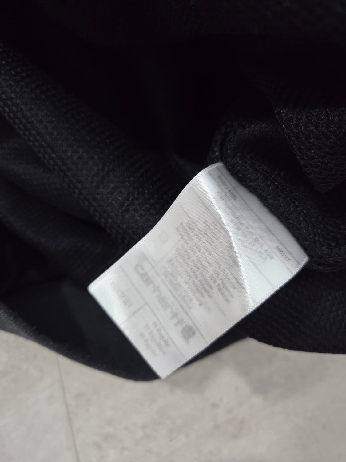 칼하트 써멀 후드집업 차콜 상품이미지5