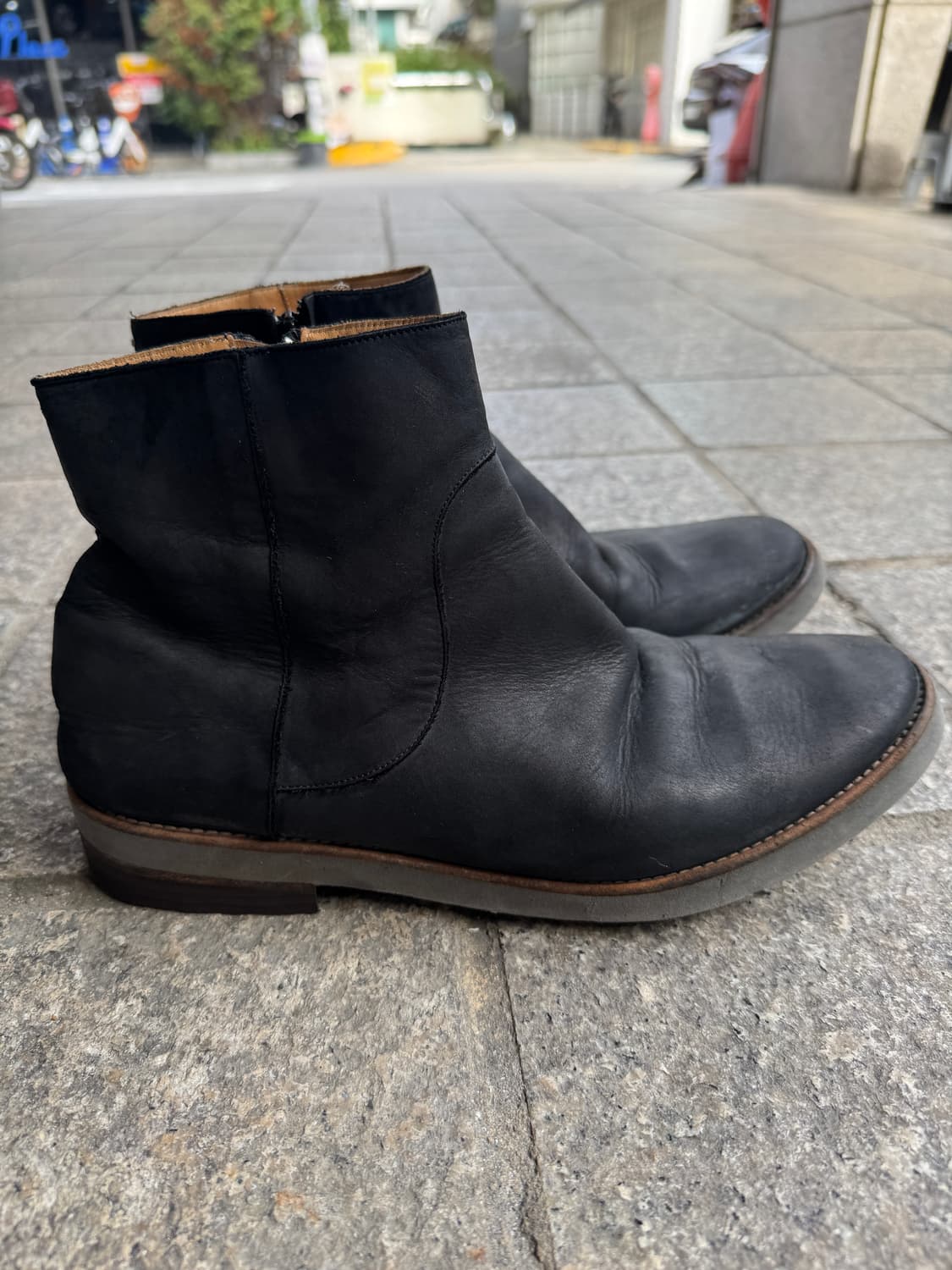 마르지엘라 아카이브 leather zip boots 270-275 상품이미지1