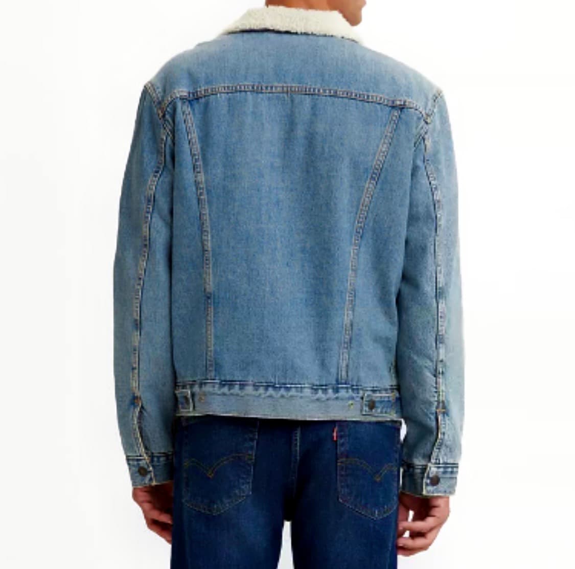 리바이스 양털 데님자켓 L(100) 상품이미지4