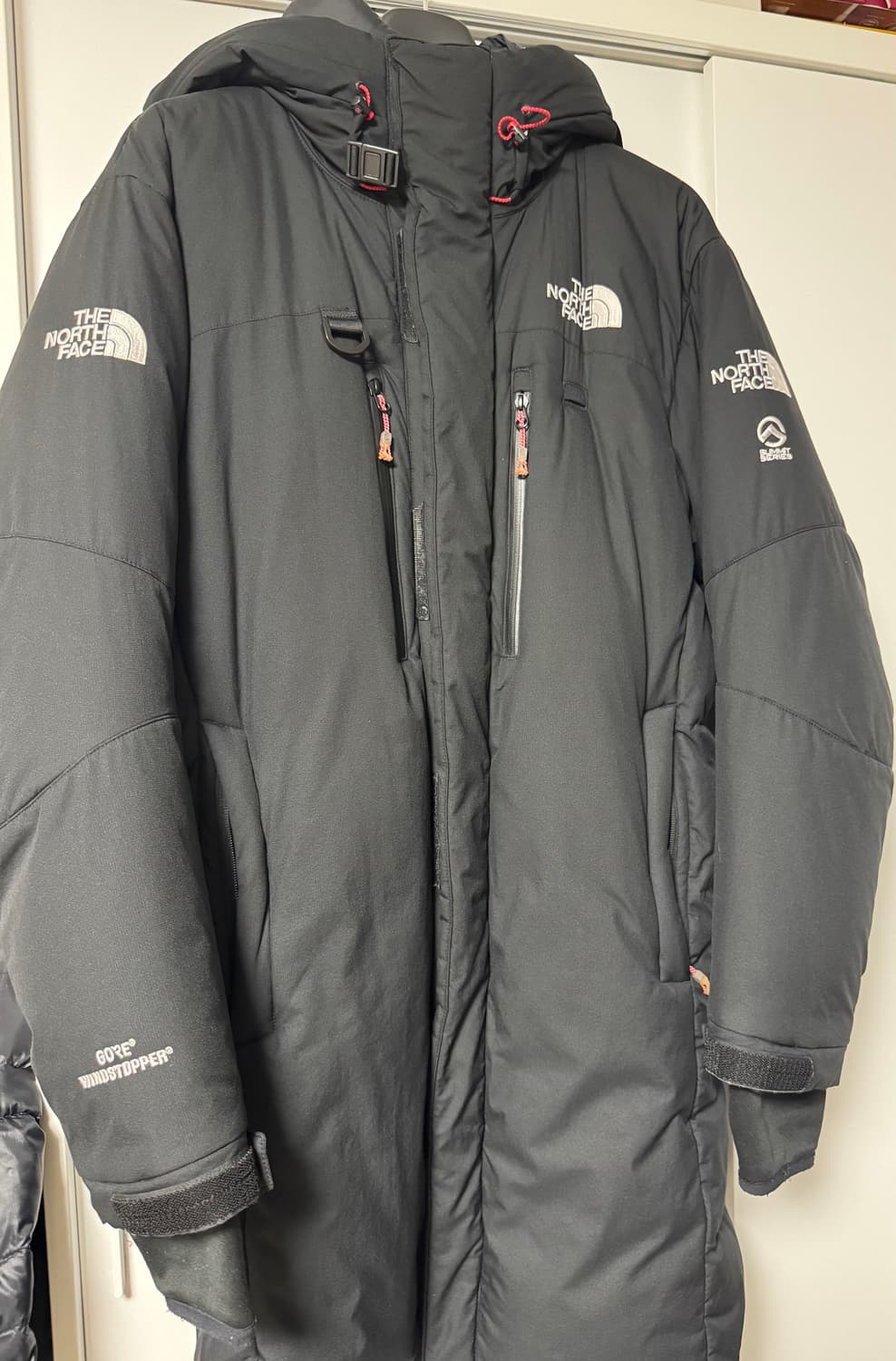 노스페이스 히말라야 롱패딩 L(100) 검정 상품이미지1