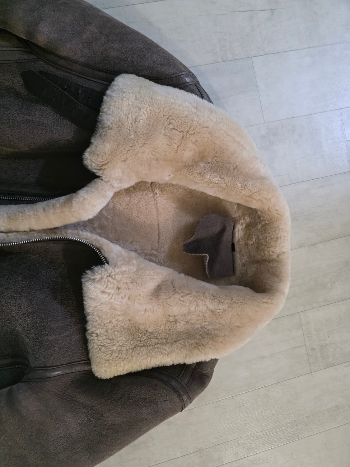 신흥사 램스킨 리얼 무스탕 xl 상품이미지2