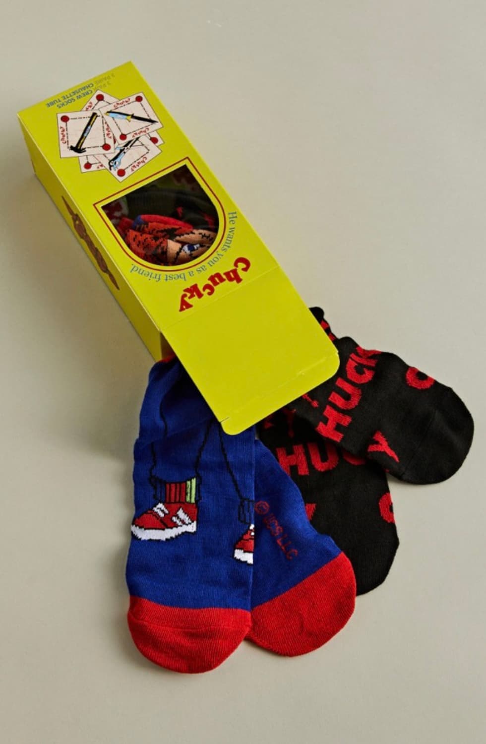 (새상품)처키양말(3p)세트 상품이미지2