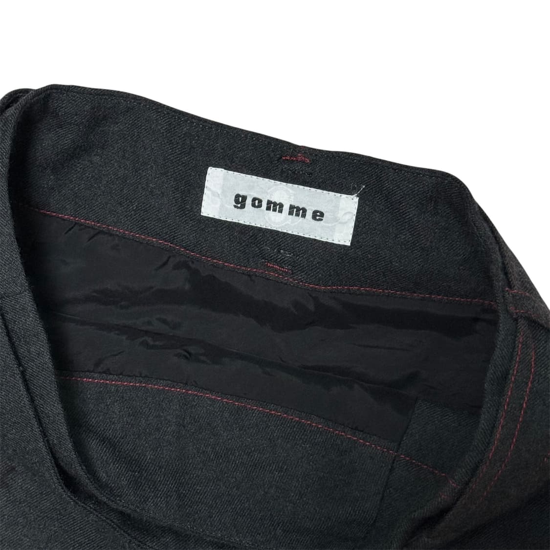 gomme 고무 벨티드 랩 스커트 상품이미지6